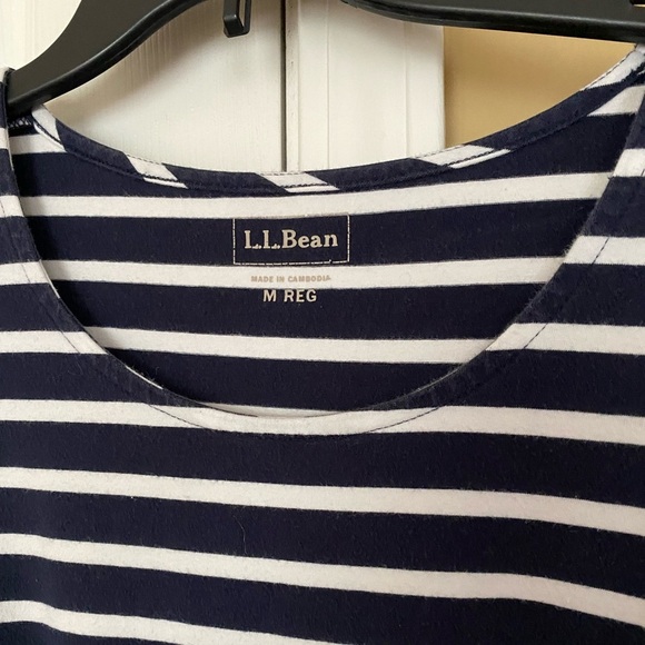 LL Bean Striped Dress - Picture 2 of 3